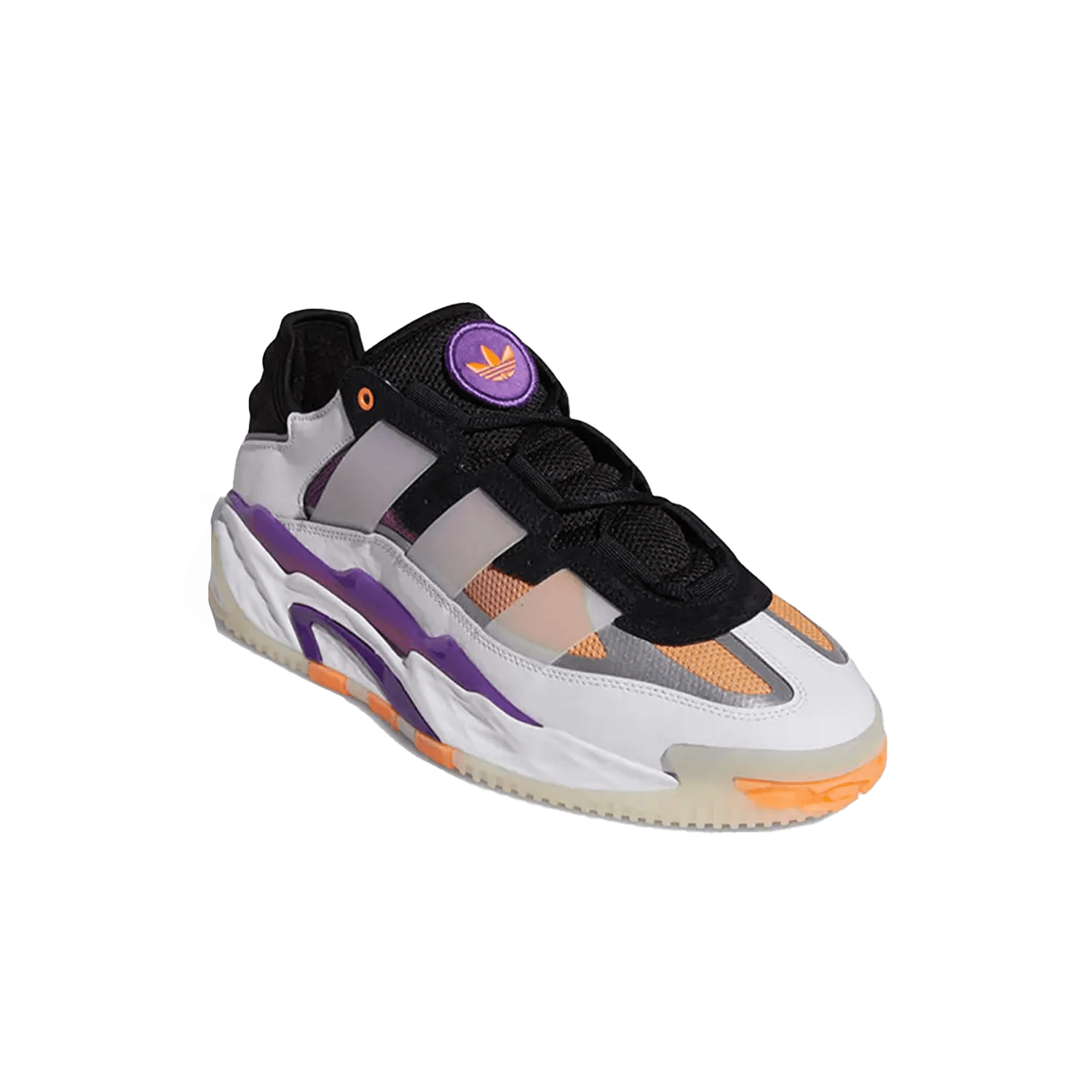 adidas Niteball White Purple — 2