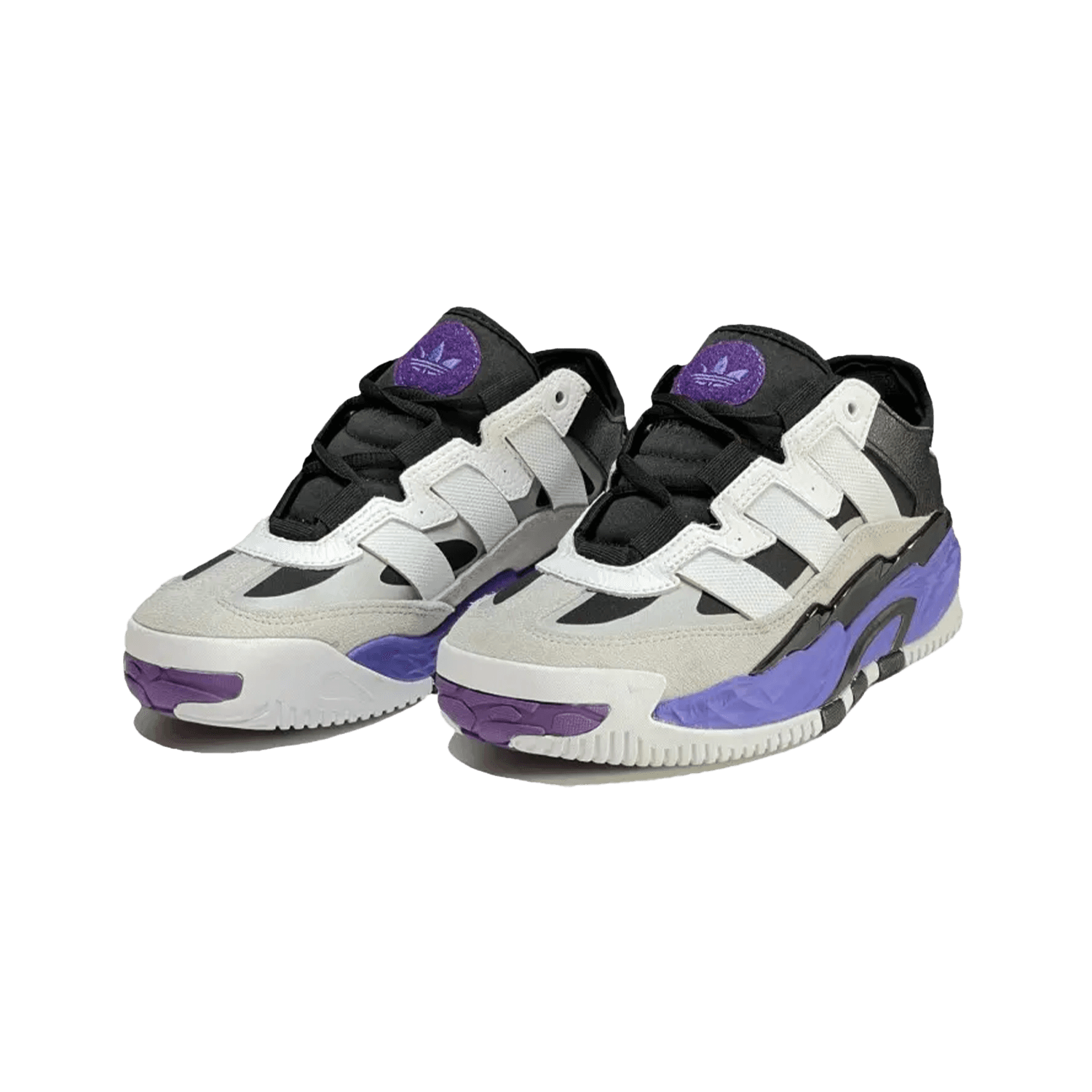 adidas originals Niteball 'White Black Purple' — 4