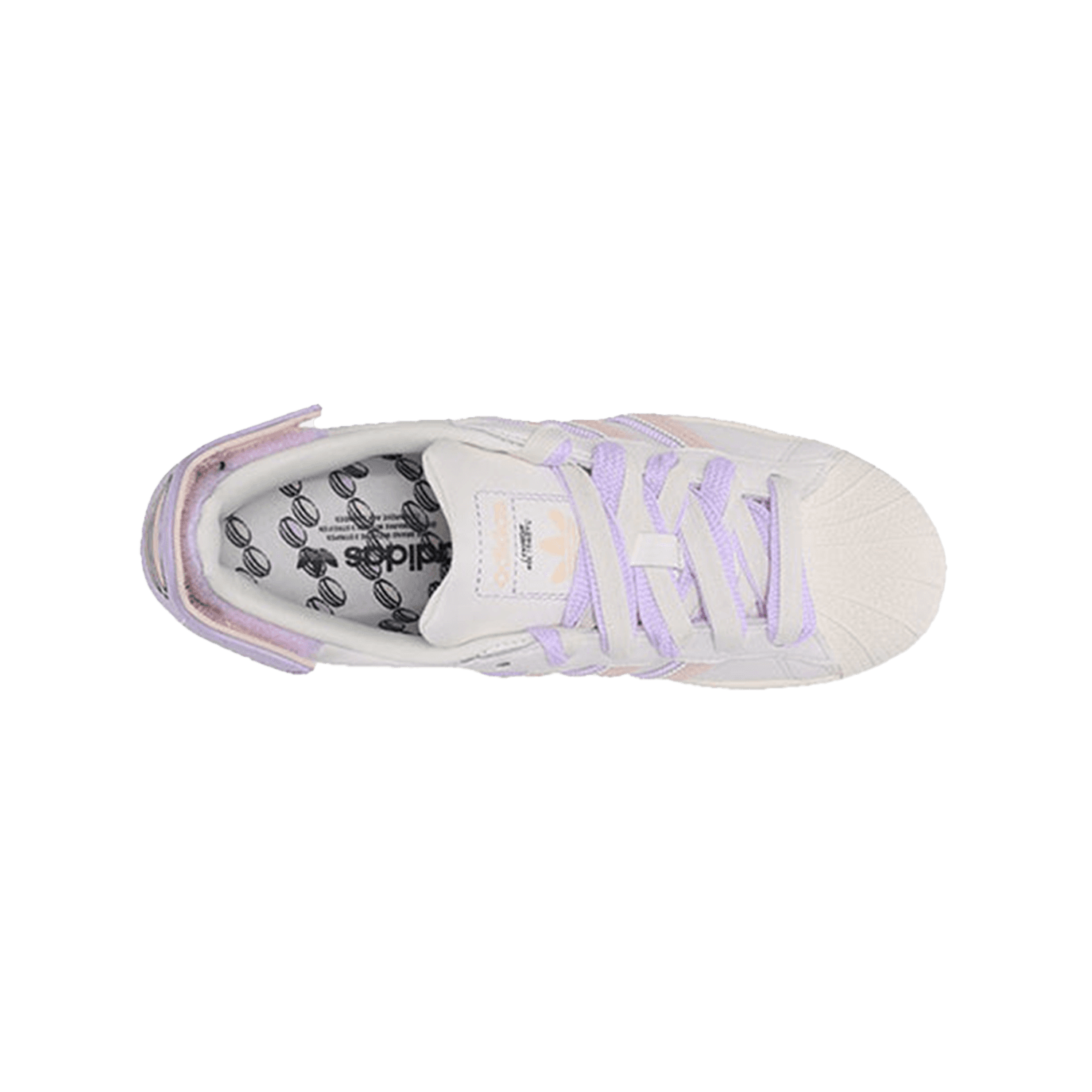 adidas(WMNS) adidas Originals Superstar 'White Purple Pink' — 4