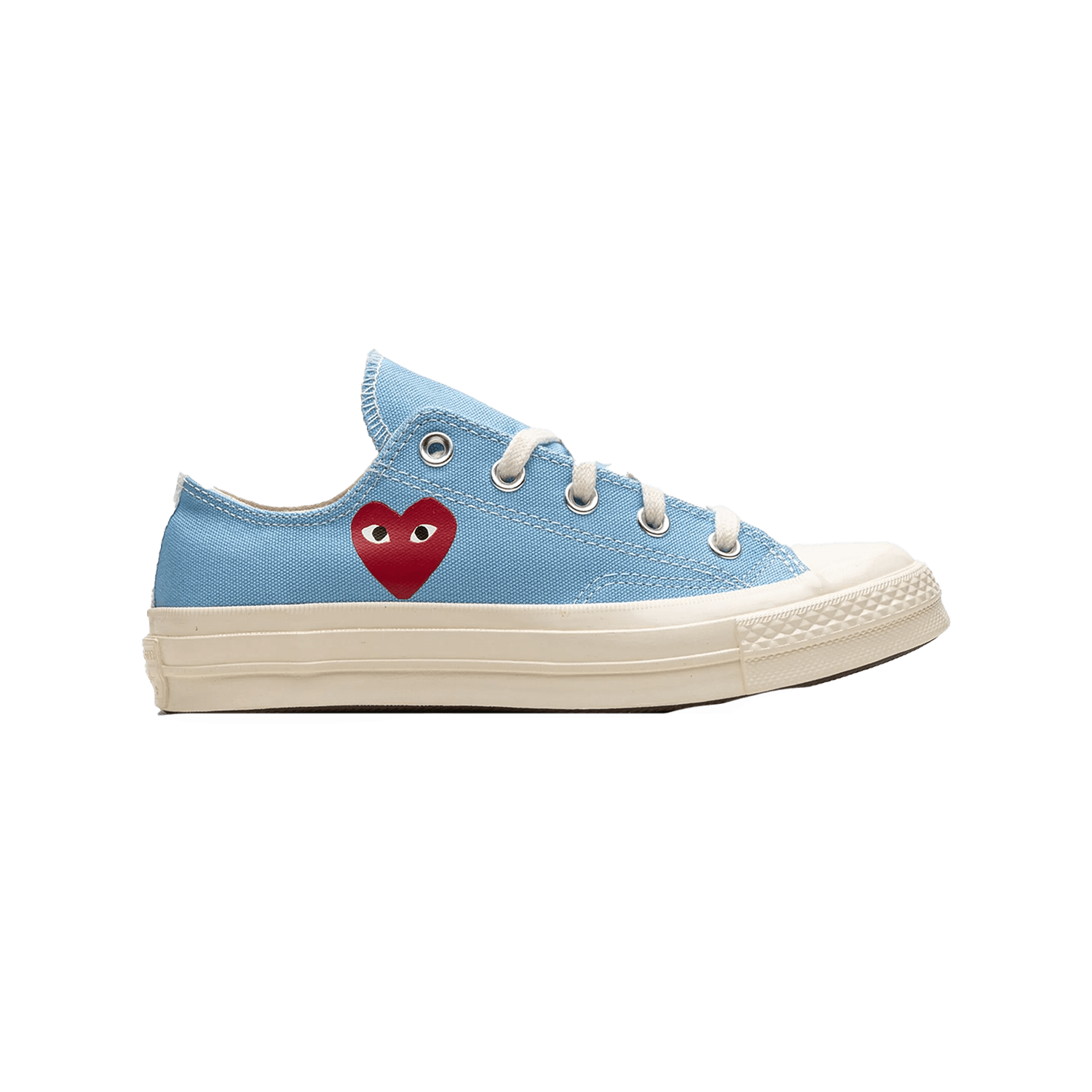 Converse x CDG Chuck 70 OX AC Bright Blue sneakers