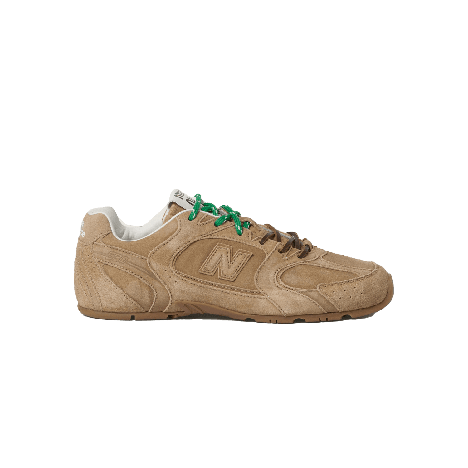 New Balance X Miu Miu 530 SL suede sneakers Ecru