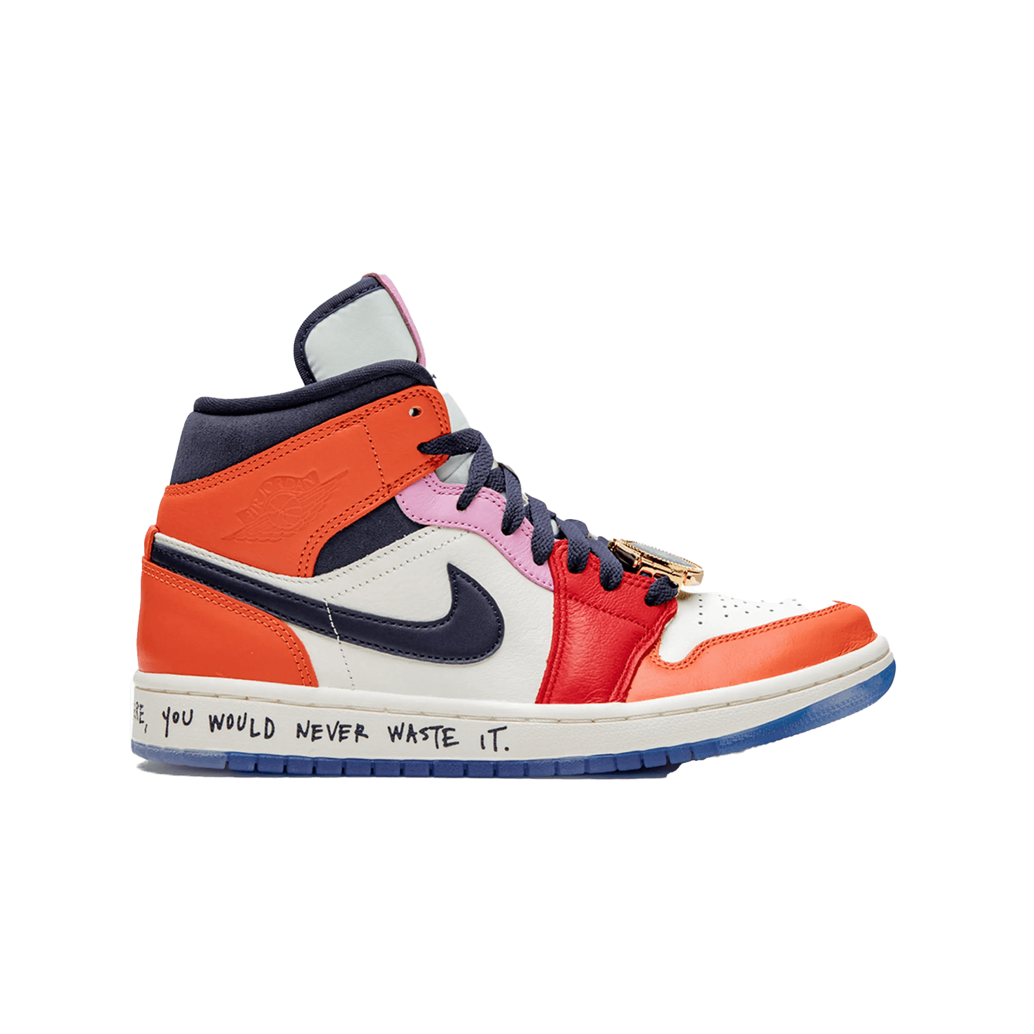 Nike x Melody Ehsani a Pair of Fearless High Top Air Jordan Sneakers