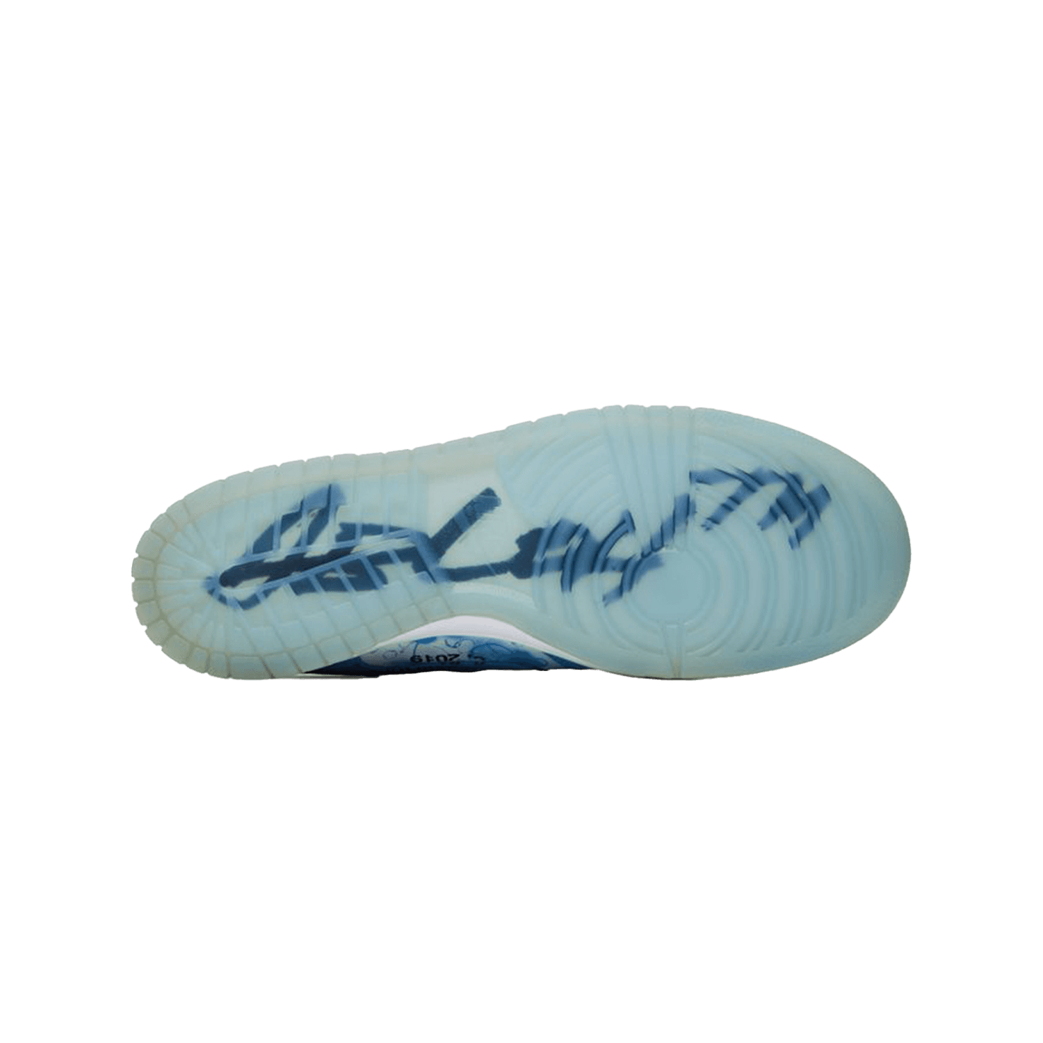 Off-White x Futura x Dunk Low 'UNC' — 2