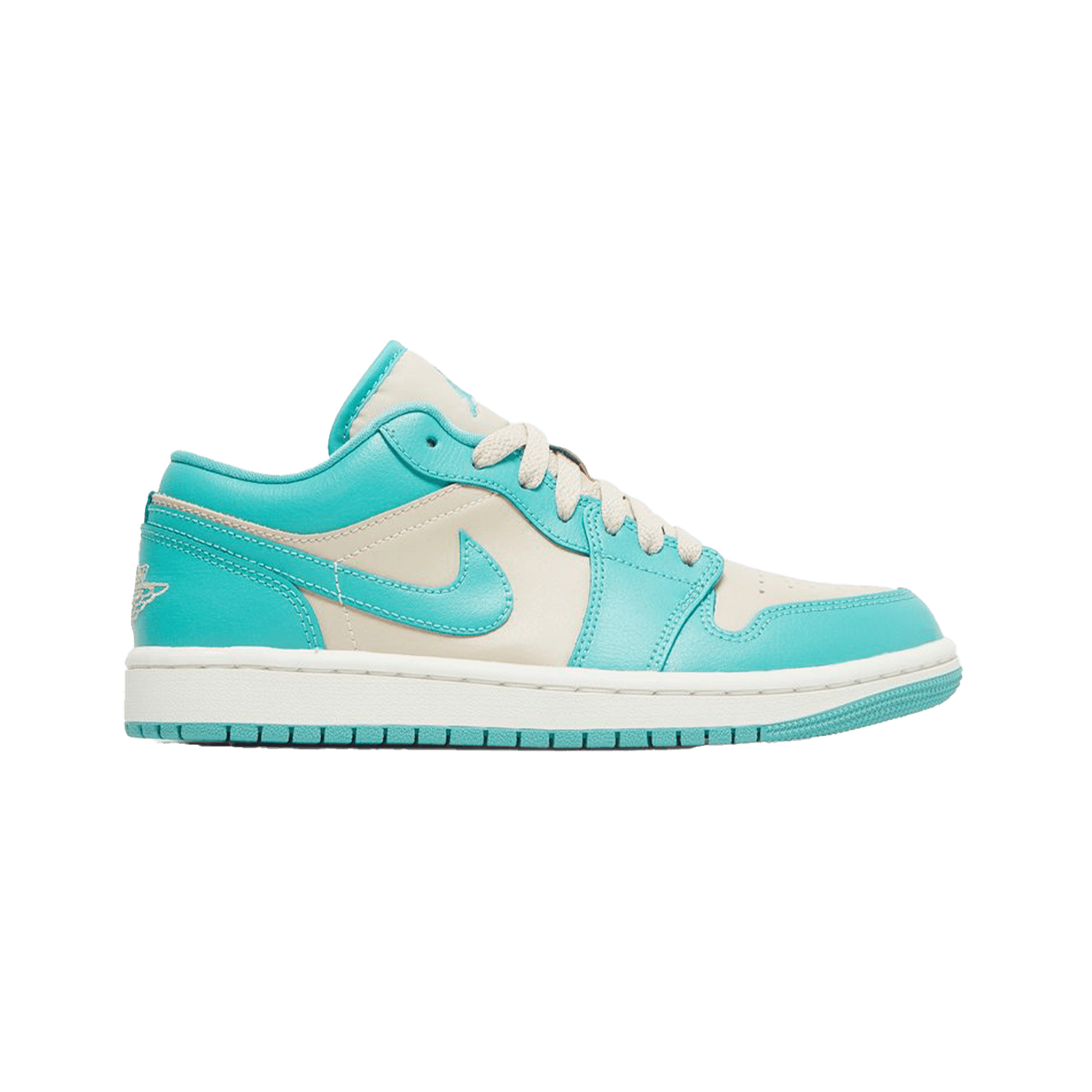 Wmns Air Jordan 1 Low 'Tropical Teal Sandy Beige'