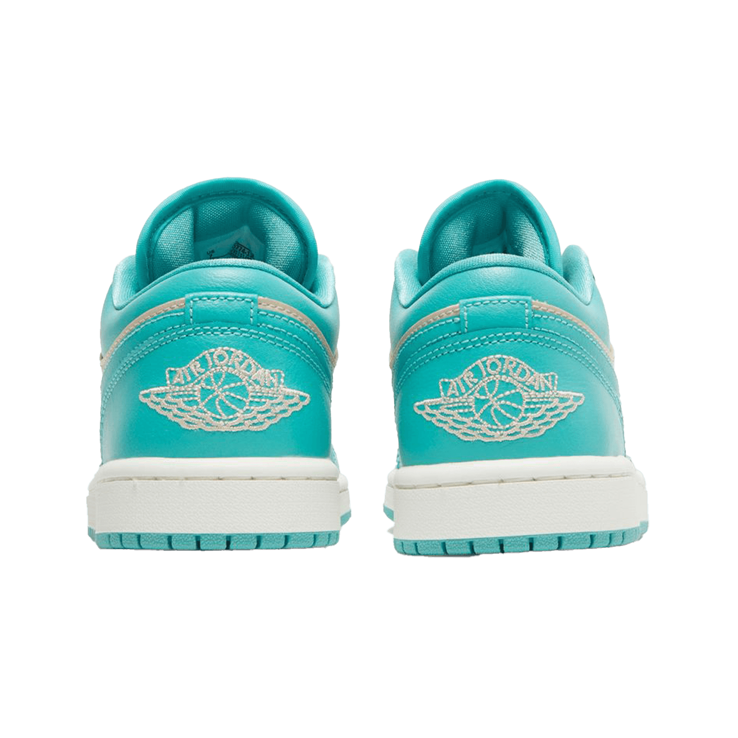 Wmns Air Jordan 1 Low 'Tropical Teal Sandy Beige' — 4