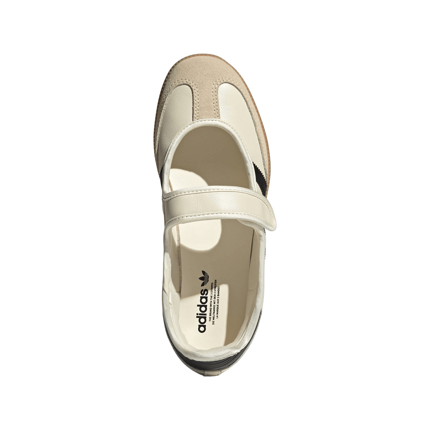 adidas Originals Samba mary jane sneakers cream/black — 2