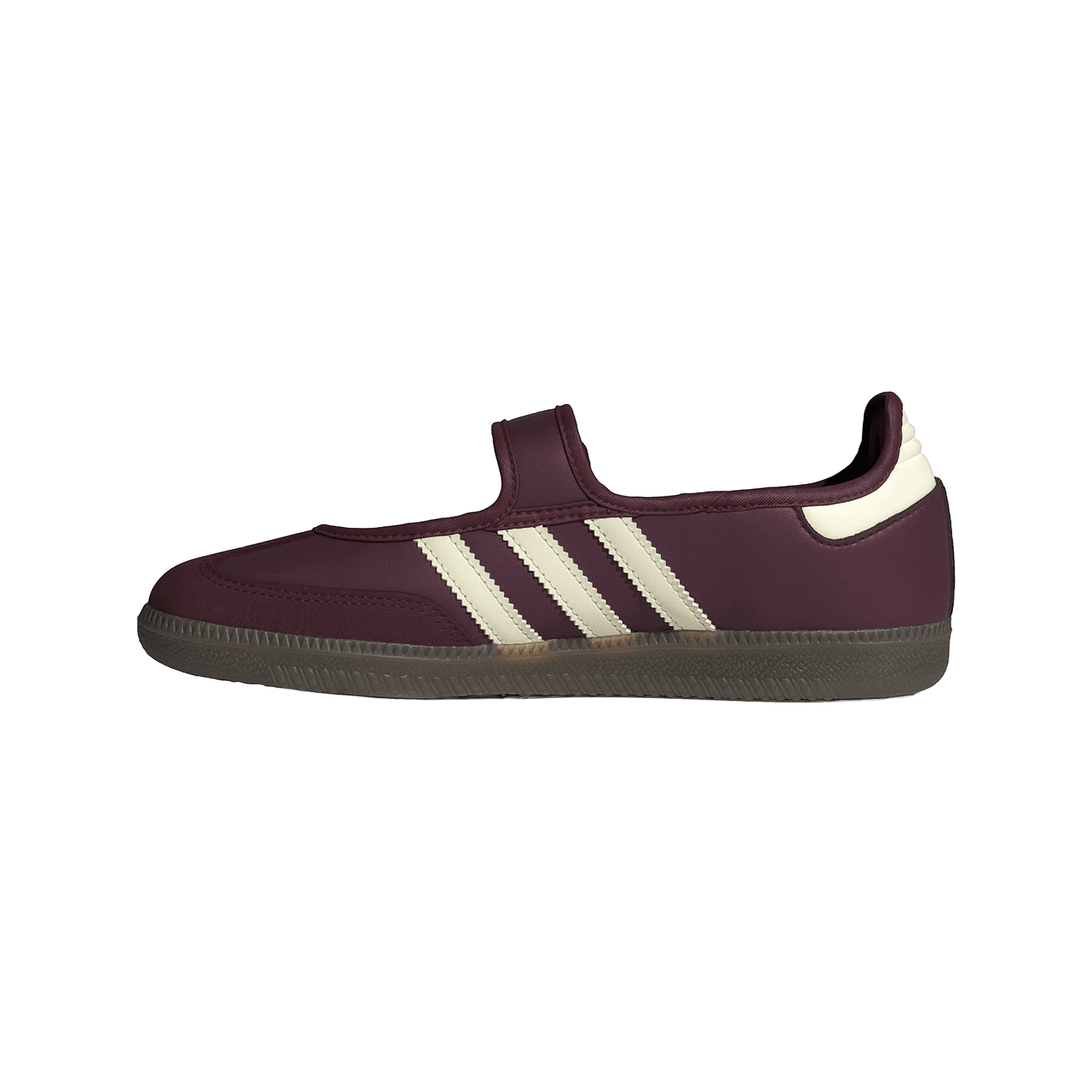 adidas Originals Samba mary jane sneakers in dark red — 5