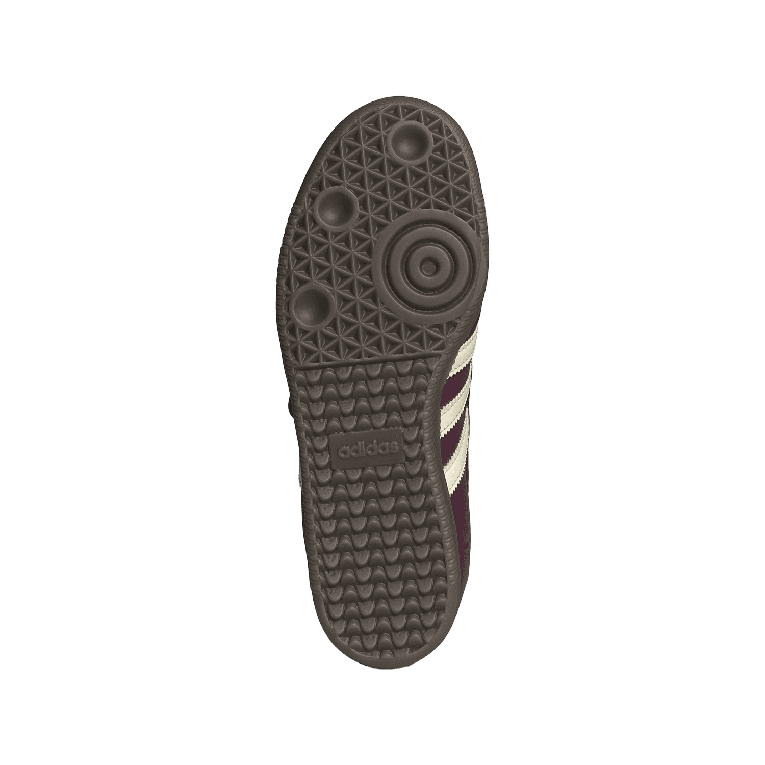 adidas Originals Samba mary jane sneakers in dark red — 6